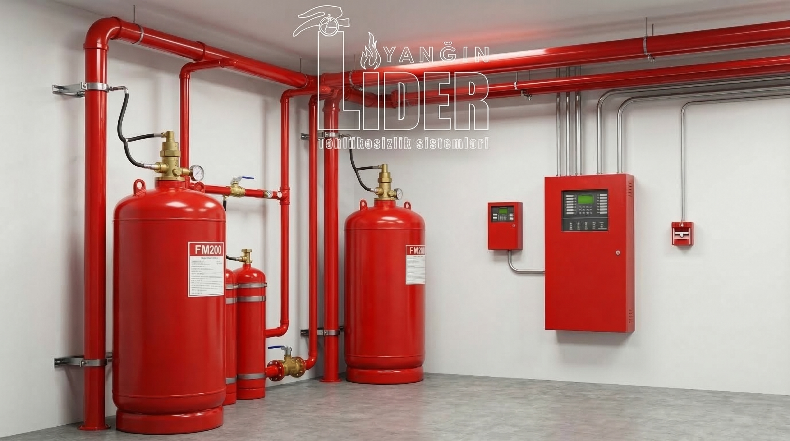 FM200 sistemi balonları